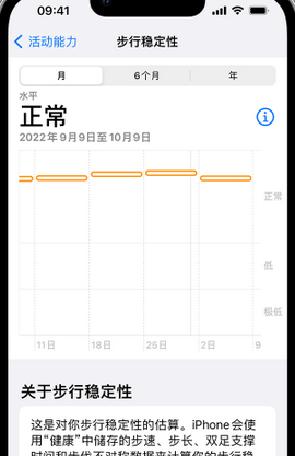 慈利iPhone手机维修如何在iPhone开启'步行稳定性通知'