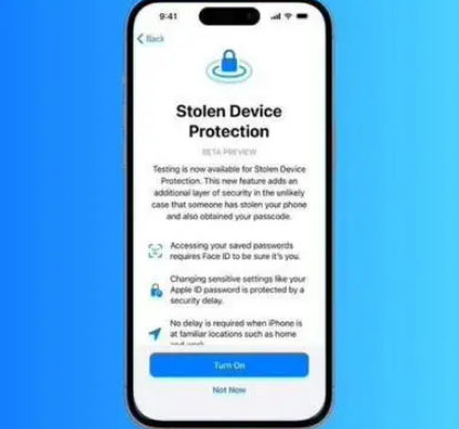 慈利苹果授权维修店分享被盗设备保护功能开启方法 