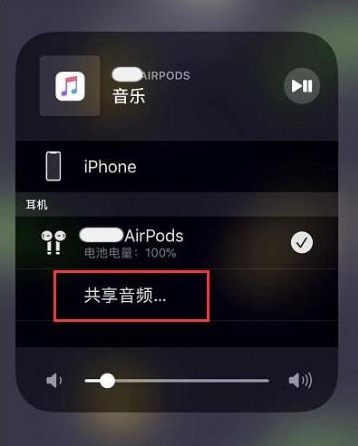 慈利苹果14音频维修点分享iPhone14音频共享设置方法 