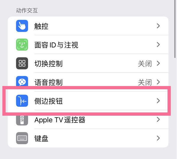 慈利苹果14维修店分享iPhone14 Plus侧键双击下载功能关闭方法 